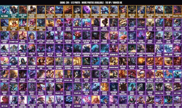 Ezreal Pulsefire • DJ Sona • Spirit Guard Udyr • Red Baron Corki • 291 skins • 173 champs • 188,5K BE • Gold IV, Server: EU West