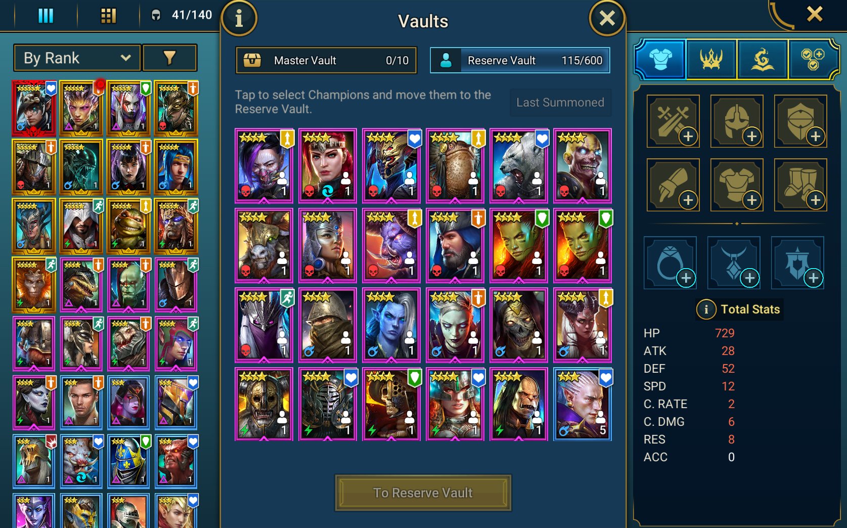Nais Tenekrad • 12 Legendaries • 270+ Days Rewards • Starter • Gmail