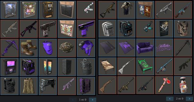 RUST account • 214+ Twitch Drops items • Steam account with original email