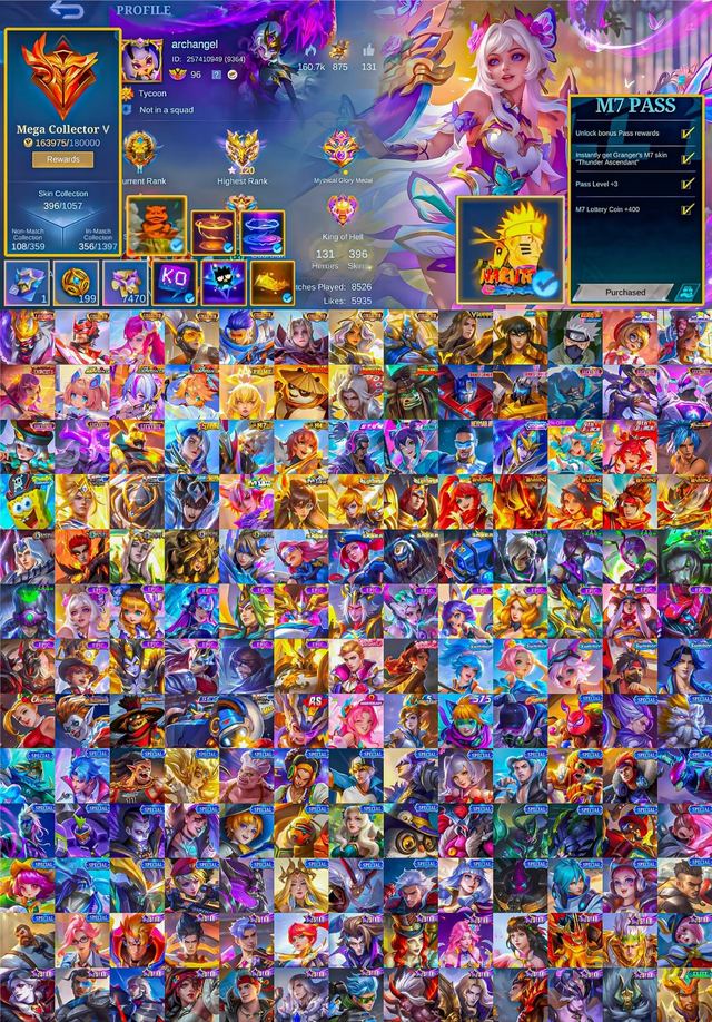 25+ collab skins • 7 collectors • Dining • Panda • Naruto • Aspirant • Trans • Exo