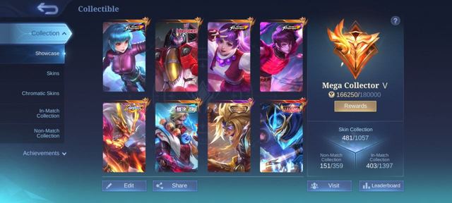 mega collector v • Legendaries 2 • KOF 4 • JJK Julian • levi Martis metro Roger • collector2 • Epic recall MC 169