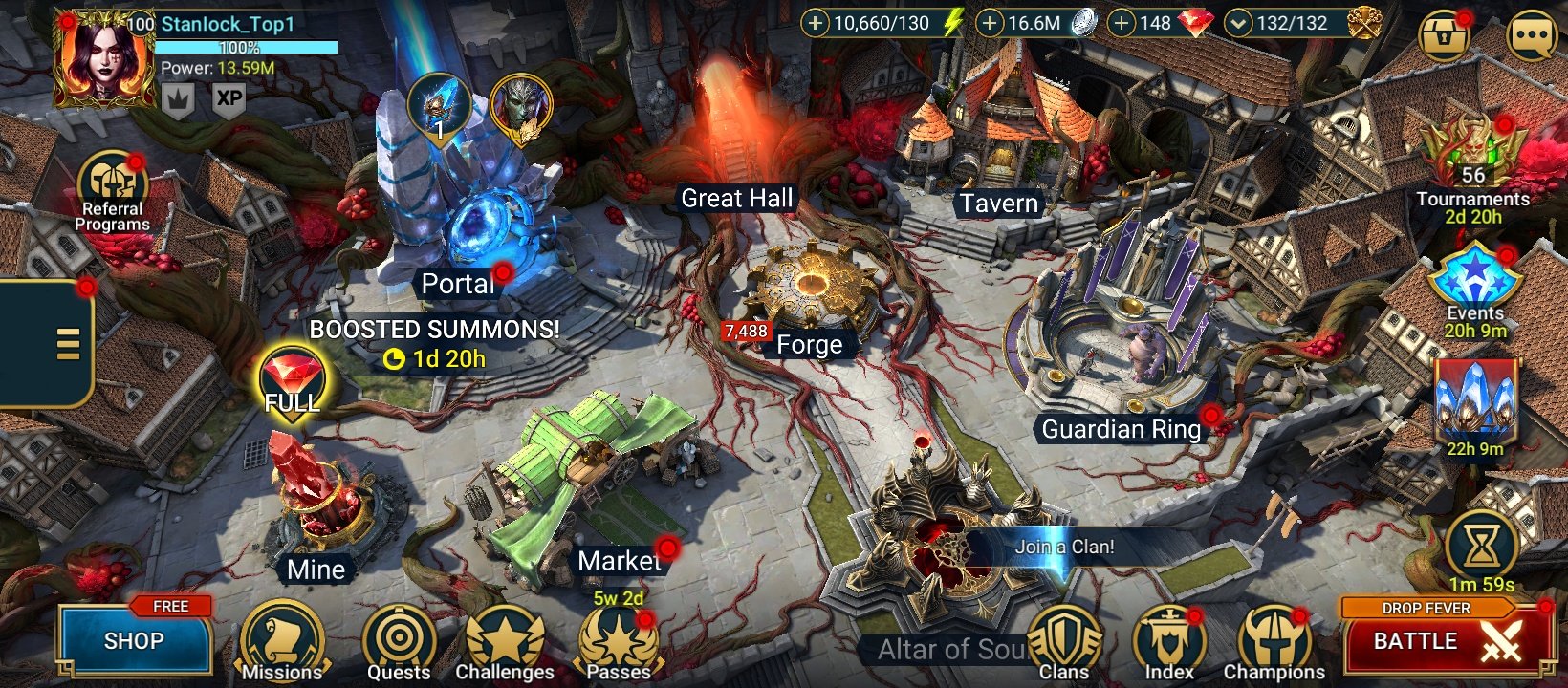 Lady Mikage • Embrys • 100 lvl • 13,59M Power • 174 Legendaries • 2 Mythics • 369 Epics