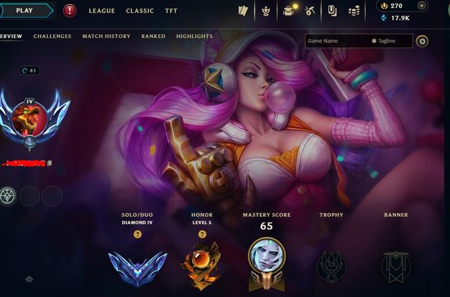Handleveled • 55 Champs • 12 Skins • S16 Diamond IV • Master MMR, Server: EU West