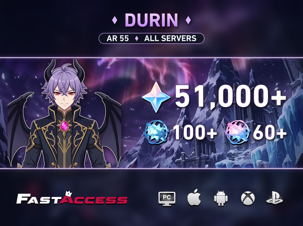 Durin Starter + 51,000 Primogems