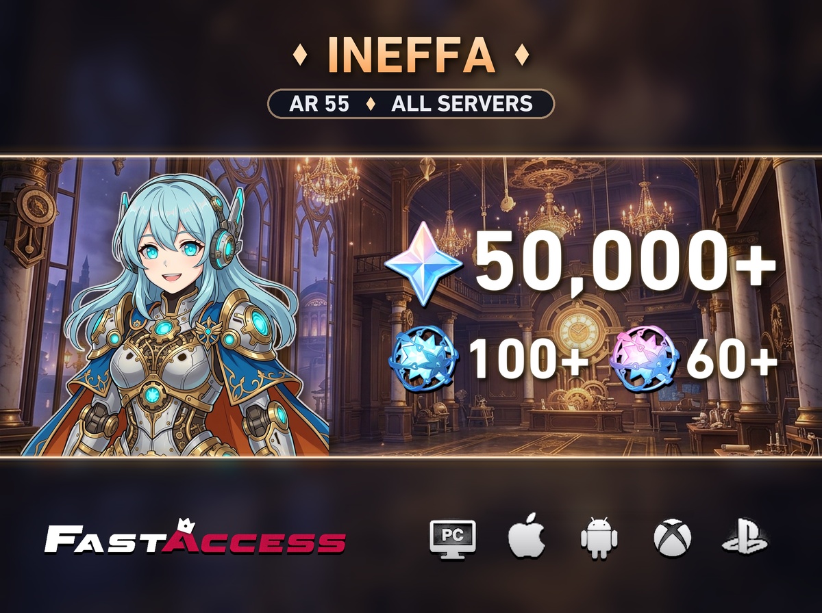 Ineffa Starter + 50,000 Primogems