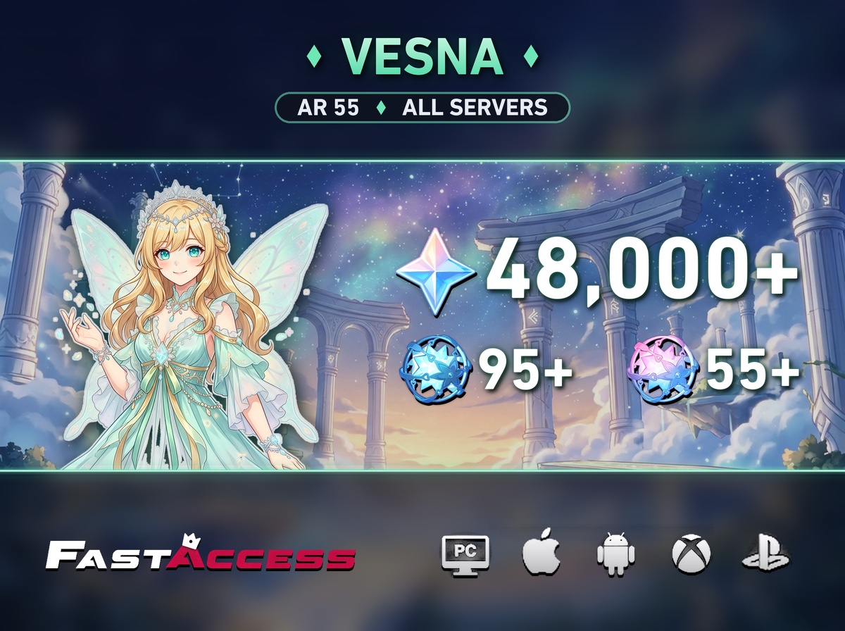 Vesna Starter + 48,000 Primogems